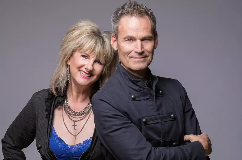 Image: Astrid Plane, left, and Bill Wadhams of Animotion.
