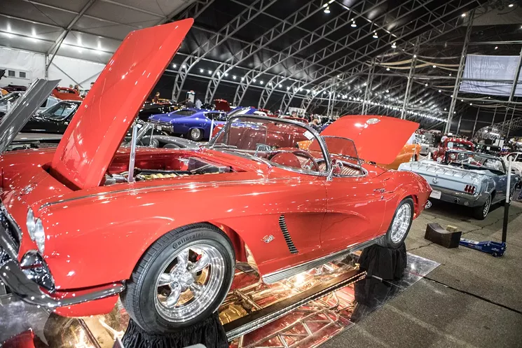 There will be cool cars. - JIM LOUVAU