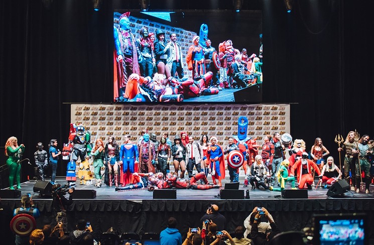 The cosplay contest that took place at the Ace Comic Con in New York in December 2017. - JASON LABOY