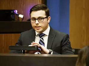 Philip "Mitch" Brailsford testified in his own defense at his trial last year. - COURT POOL CAMERA