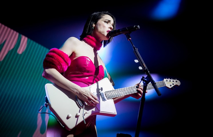 St. Vincent opened her set with "Marry Me." - MELISSA FOSSUM