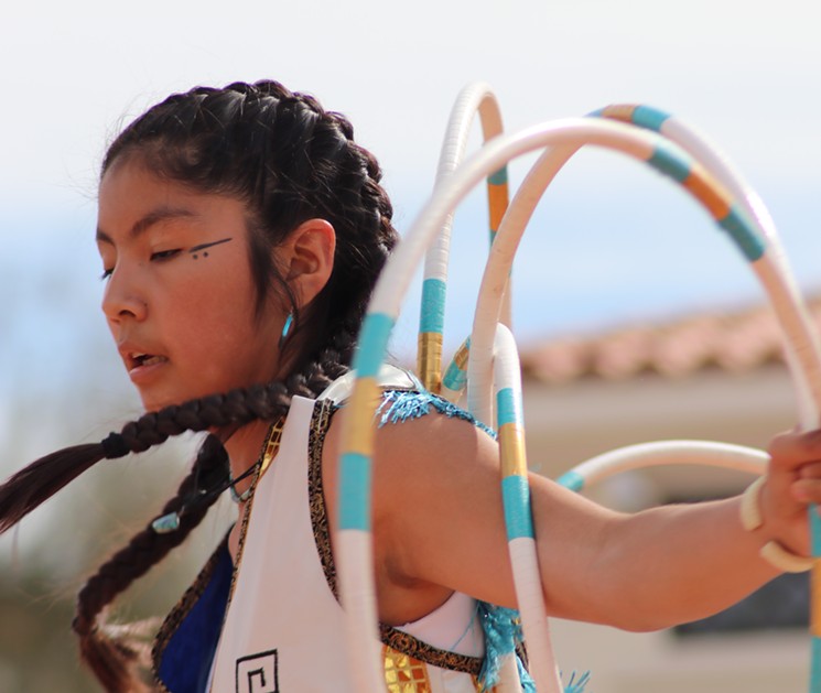 The World Championship Hoop Dance Competition showcases hoop dancing from children, teens, and adults. - COURTESY OF THE HEARD MUSEUM