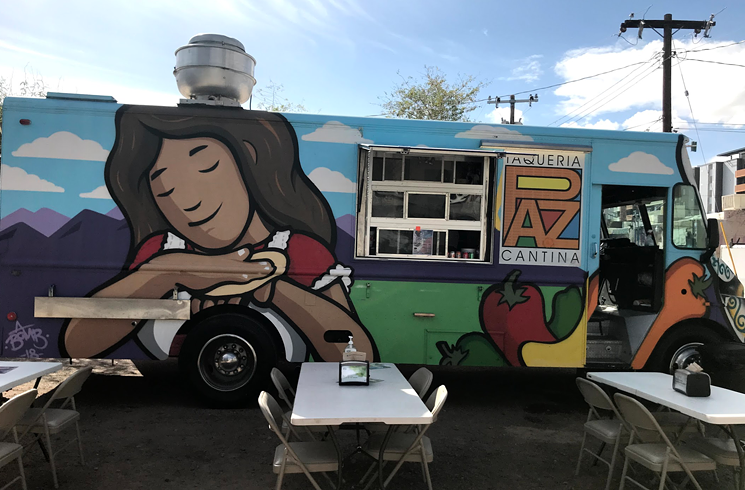 PAZ Cantina is currently operating as a food truck and can be found along Roosevelt Row. - SAMANTHA POULS