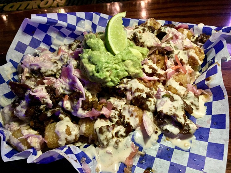 The tots at Yucca Tap Room are to die for. - LAUREN CUSIMANO