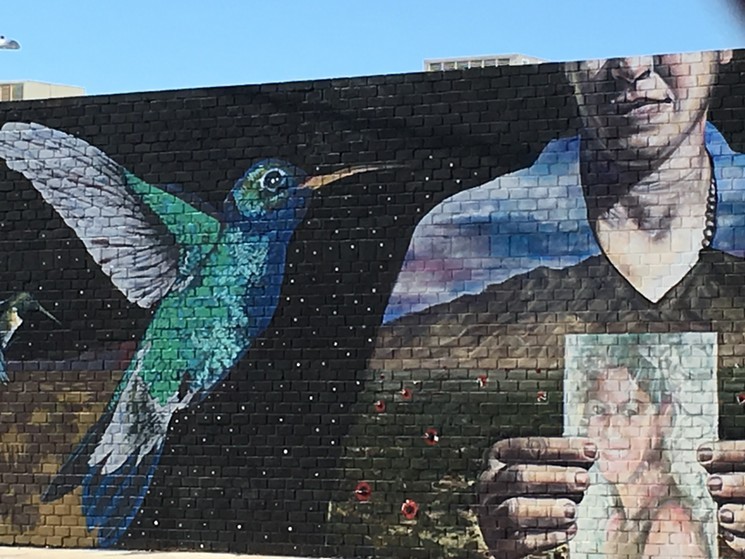 This collaborative mural created through Colibri is located on Grand Avenue. - LYNN TRIMBLE