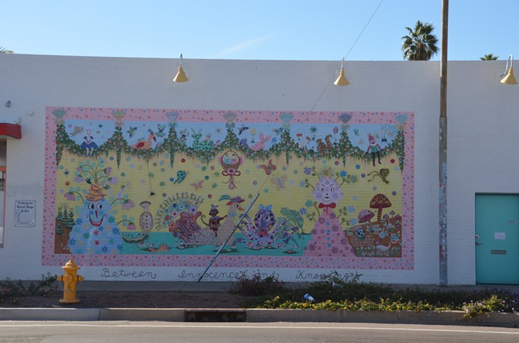 Mural by Beatrice Moore located just off Grand Avenue. - LYNN TRIMBLE