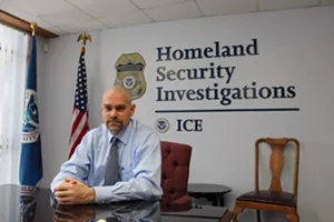 Erik Breitzke, Homeland Security Investigations assistant special-agent-in-charge in Sells. - RAY STERN