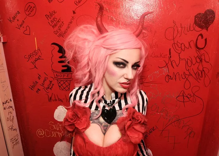 If dance nights like Cupcake! are candy apples, Betty Blackheart is the razor blade tucked inside them. - BENJAMIN LEATHERMAN