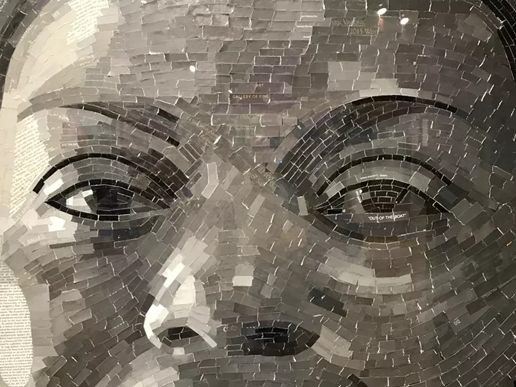 Detail of a Sebastiao Pereir piece spotted at Art Intersection in 2017. - SEBASTIAO PEREIR/PHOTO BY LYNN TRIMBLE