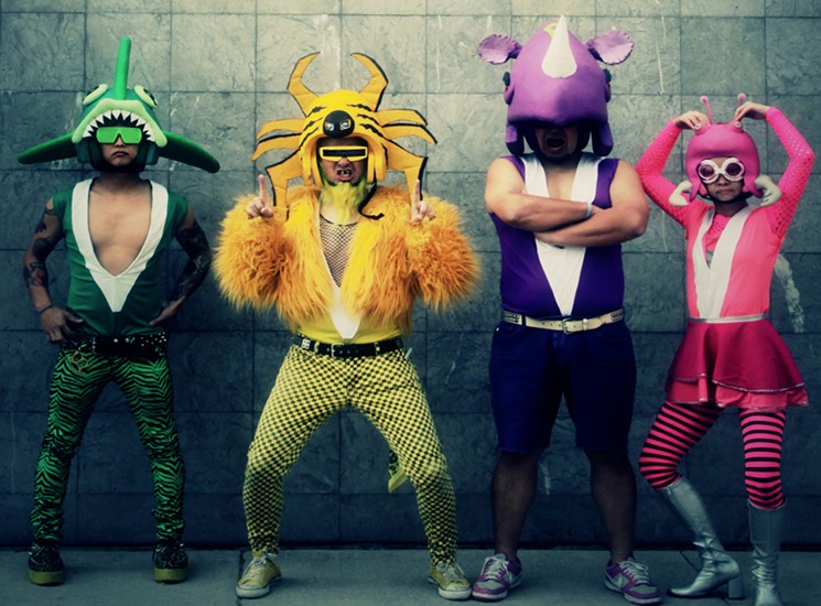 Peelander-Z brings its colorful chaos to Scottsdale in mid-April. - BRIAN BYERS