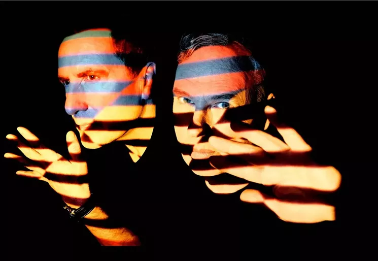 Andy McCluskey and Paul Humphreys of Orchestral Manoeuvres in the Dark. - COURTESY OF TELL ALL YOUR FRIENDS PR