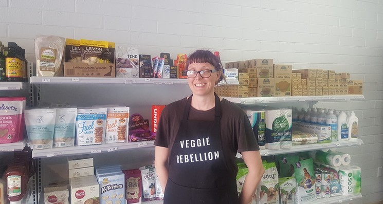 Sandra McKee from Veggie Rebellion. - AMY YOUNG