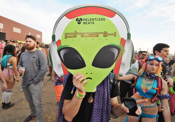 Phoenix Lights is a mix of ETs and EDM. - BENJAMIN LEATHERMAN