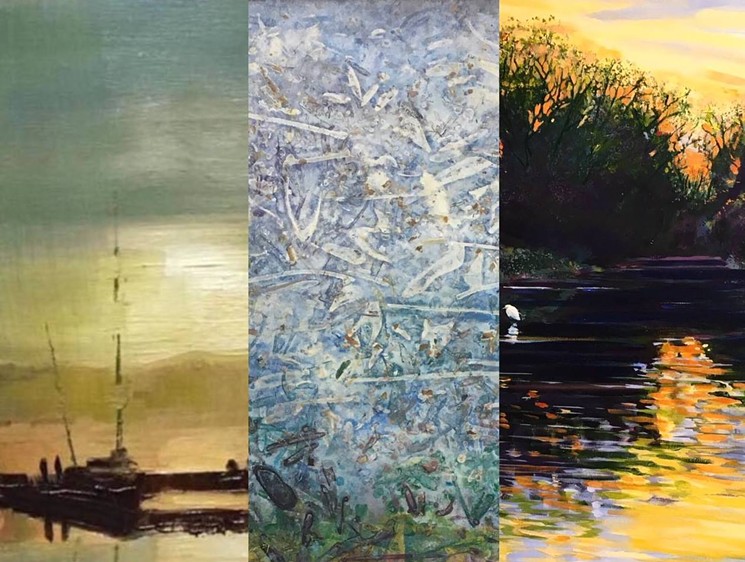 See three different takes on landscapes at First Studio. - FIRST STUDIO