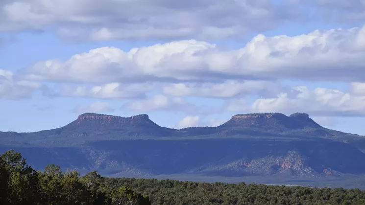 President Trump reduced the size of the Bears Ears National Monument area in southern Utah, on Arizona's border. - JOHN DOUGHERTY
