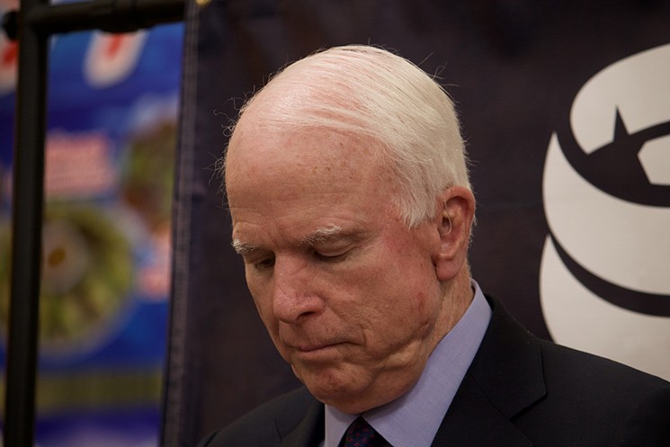 U.S. Senator John McCain. - MIRIAM WASSER