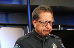 Chief Ramon Batista said he was "angry and deeply disappointed" after watching the videos. - RAY STERN