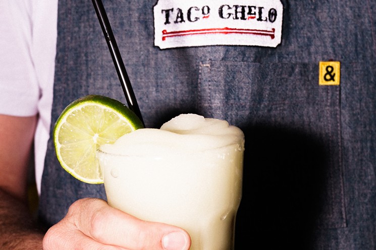 The Taco Chelo house margarita is like an adult slushie, and it's very good, too. - COURTESY OF TACO CHELO