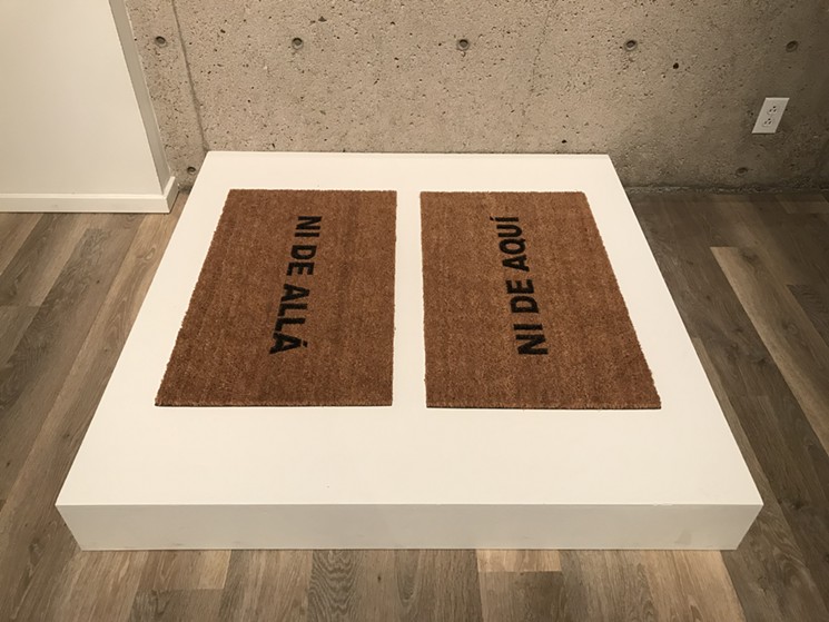 Work by Karlito Miller Espinosa featured in "2018 Arizona Biennial" exhibit. - LYNN TRIMBLE