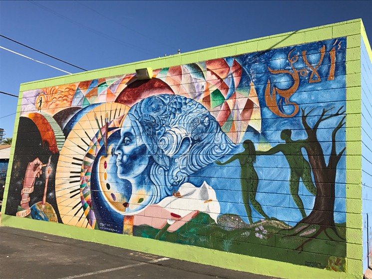 Check out this mural when you head over to Art Awakenings in Roosevelt Row. - LYNN TRIMBLE