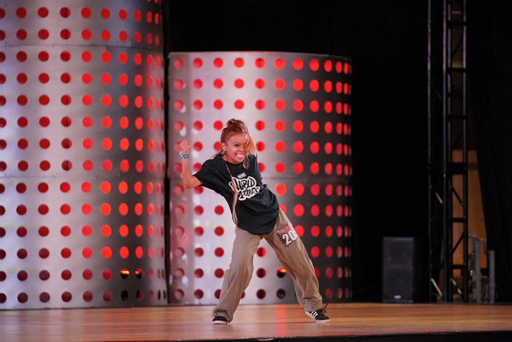 L-Thrilla, real name Leah Roman, is ranked second in the world in locking. - COURTESY HIP HOP INTERNATIONAL