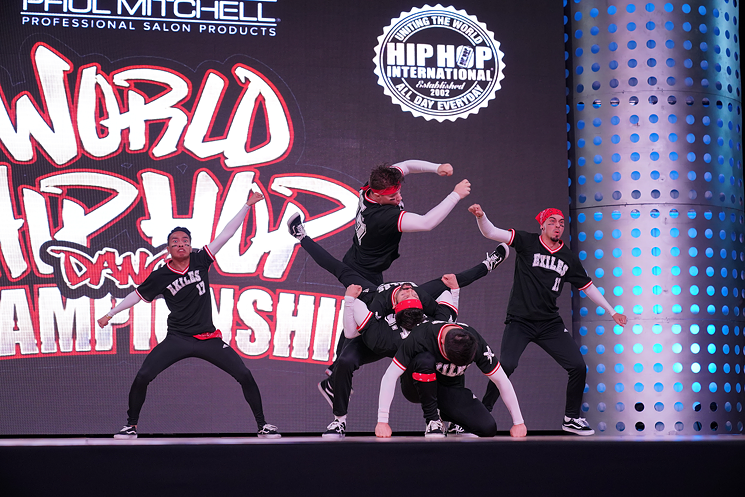 The Exiles crew won placed second in the U.S. in their category. - COURTESY OF HIP HOP INTERNATIONAL