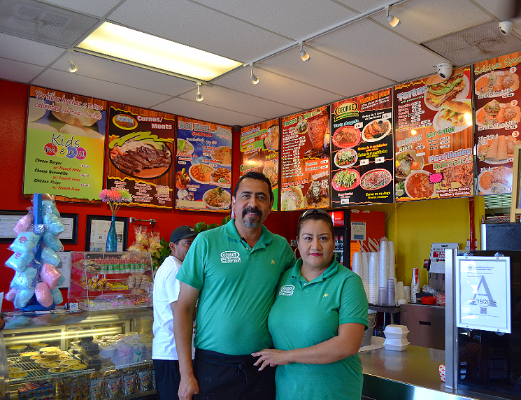 Jorge and Maritza Santoyo, owners of Tortas Ahogadas George, bring a bit of Guadalajara to Tolleson. - PATRICIA ESCARCEGA