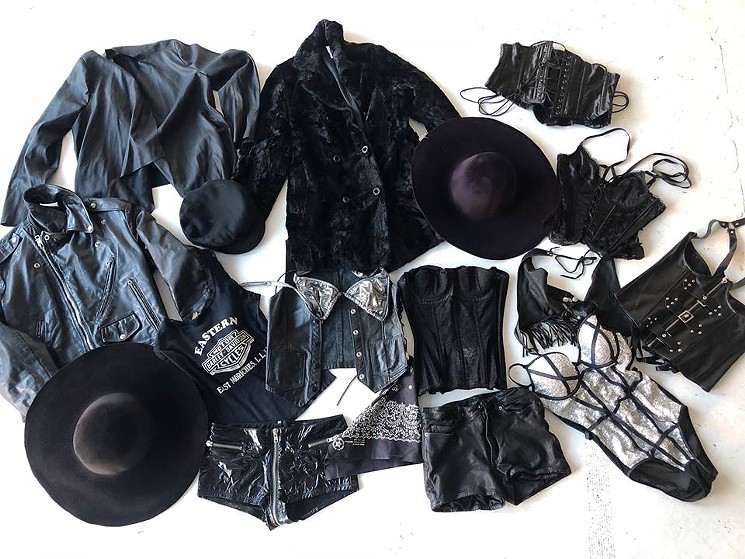 A sampling of fashions and accessories coming to Eternal Noir in Phoenix. - MICHELLE SASONOV