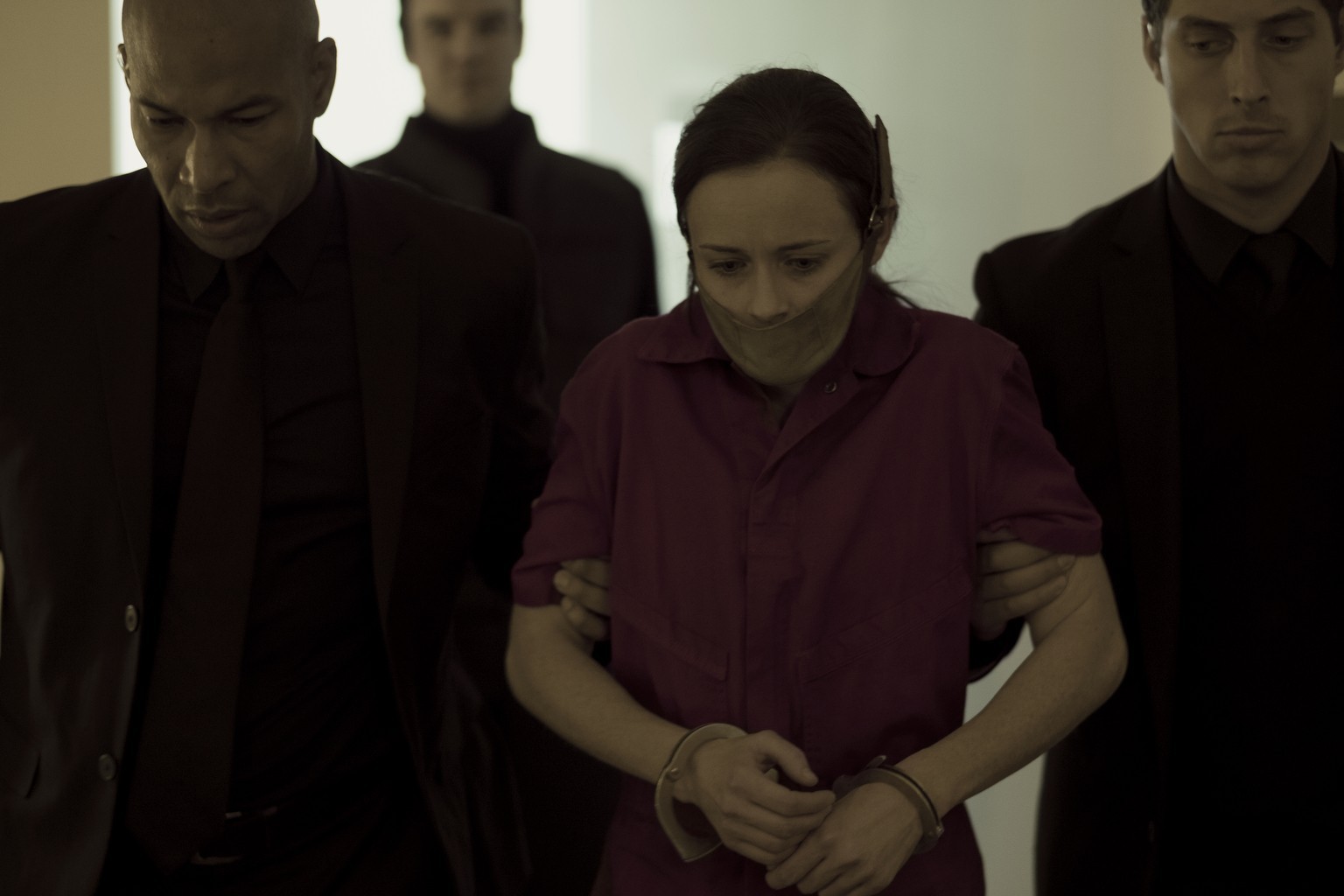 Alexis Bledel in The Handmaid's Tale. - GEORGE KRAYCHYK/COURTESY OF HULU