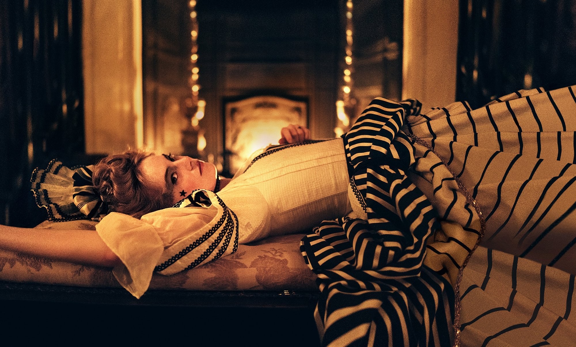 Academy Award winner Emma Stone plays the impoverished,  fallen-from-grace Abigail, the daughter of a one-time nobleman who lost her in a card game, in Yorgos Lanthimos’ The Favourite. - ATSUSHI NISHIJIMA/COURTESY OF TWENTIETH CENTURY FOX