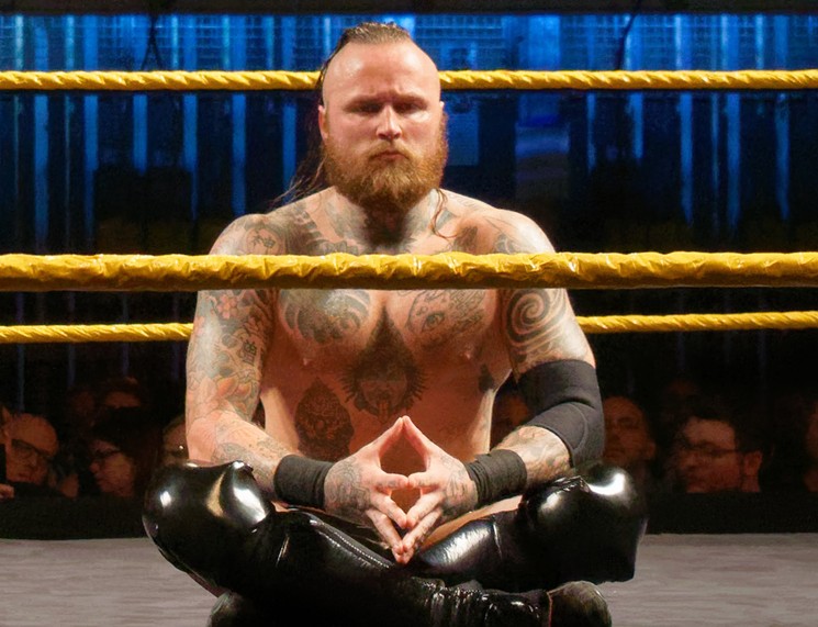 NXT's Aleister Black. - MIGUEL DISCART/CC BY-SA 2.0/VIA FLICKR