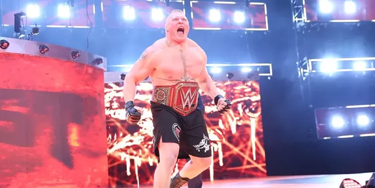 Get ready to rumble, y'all. Brock Lesnar and the rest of the WWE is invading the Valley. - COURTESY OF WWE