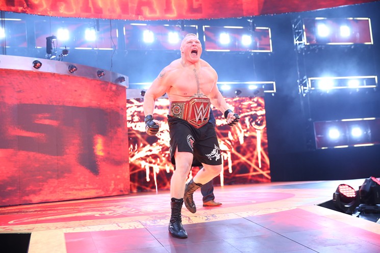 Brock Lesnar - COURTESY OF WWE