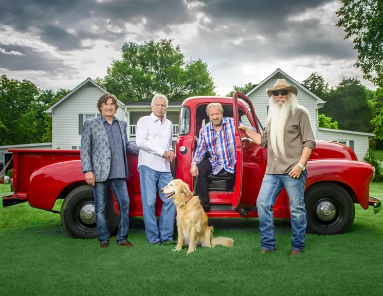 The Oak Ridge Boys amble into the Valley this week. - COURTESY OF LIGHTNING ROD RECORDS