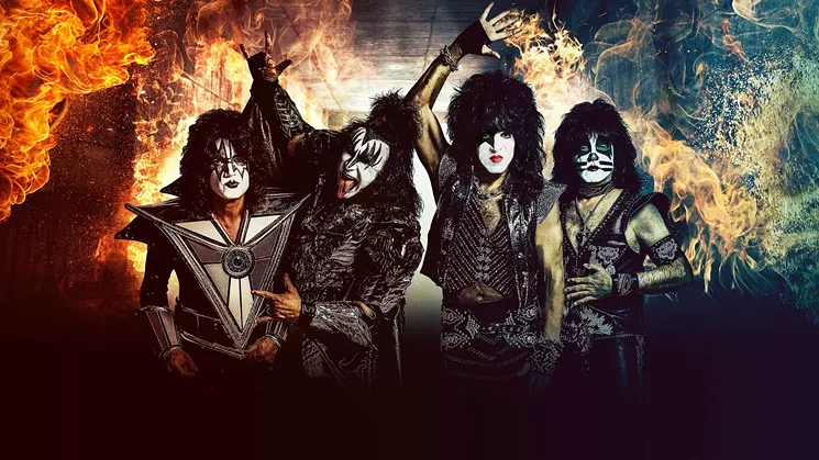 KISS is scheduled to perform its final Valley show on Wednesday, February 13, at Gila River Arena in Glendale. - COURTESY OF TICKETMASTER