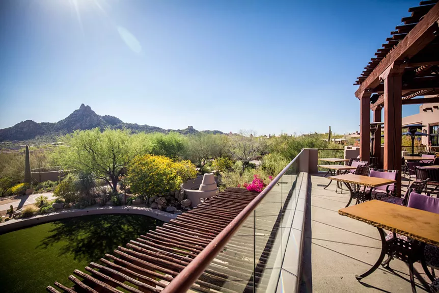 Talavera restaurant view.