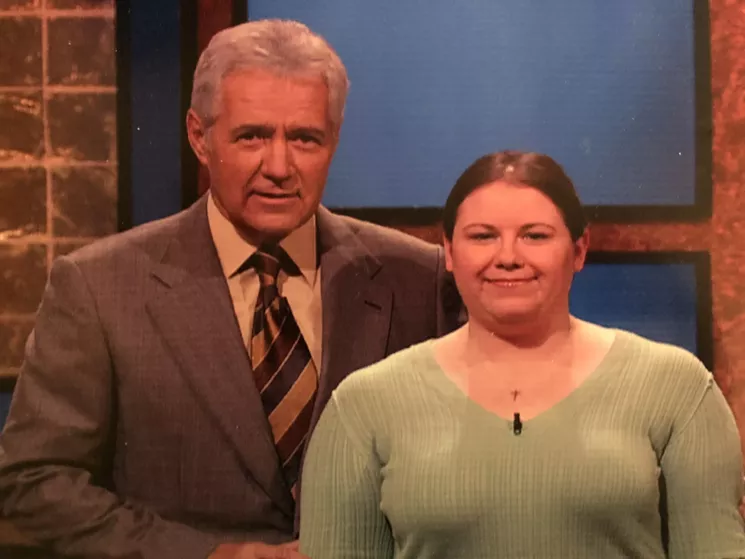"Please take this picture so I can go back to the green room and cry." - COURTESY OF JENNIFER GOLDBERG
