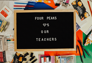 Four Peaks is helping out teachers in Arizona and beyond. - FOUR PEAKS BREWING CO.