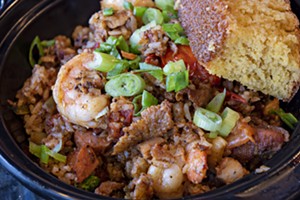 The jambalaya is another must-try. - JACKIE MERCANDETTI PHOTO