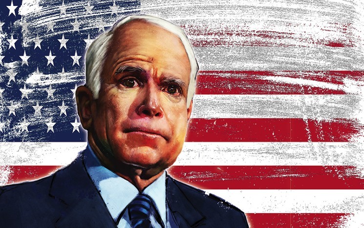 Amy Silverman's obituary of John McCain earned national honors. - RANDY POLLACK