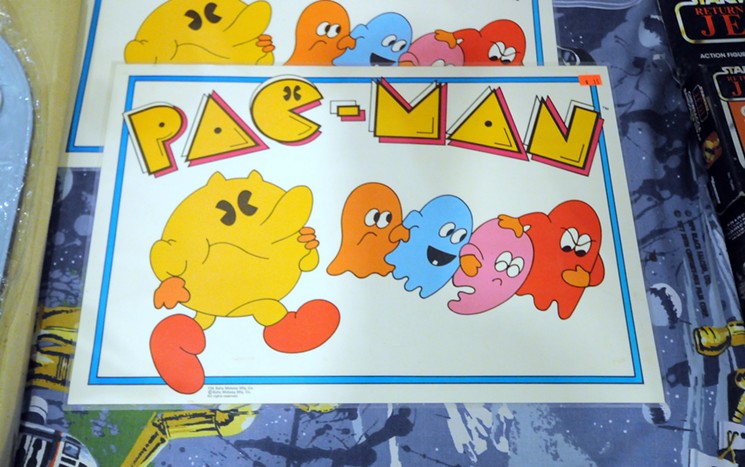 Pac-Man placemats spotted at Arizona Toy Con 2017. - BENJAMIN LEATHERMAN