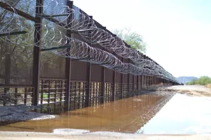 In 2007, the Border Patrol declared that the border wall would "not impede the natural flow of water." - ELIZABETH WHITMAN