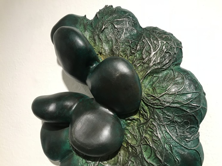 See Danica Marlin's sculpture at Harry Wood Gallery. - LYNN TRIMBLE