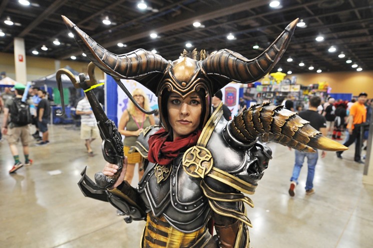 Bet Vyndi Cosplay could kick some butt with Diablo III trivia. - BENJAMIN LEATHERMAN