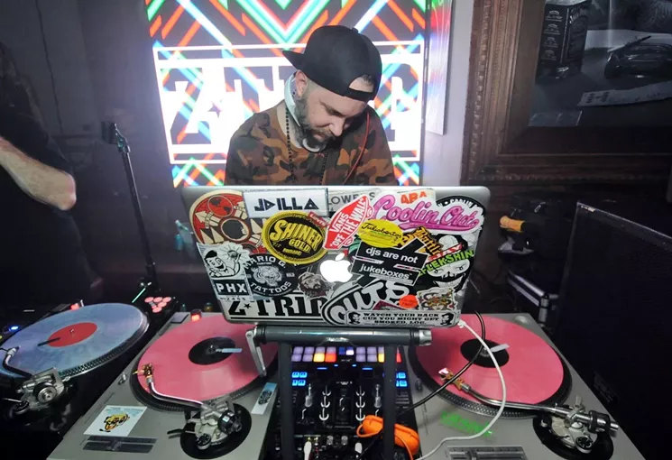 DJ Tricky T is scheduled to perform at The Blunt Club's anniversary on Saturday. - BENJAMIN LEATHERMAN