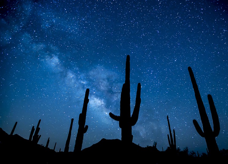 A starlit night at Sonoran Desert National Monument. - BUREAU OF LAND MANAGEMENT