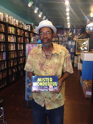 William "Wonderful" Jenkins hanging out at Ash Avenue Comics & Books. - DREW SULLIVAN