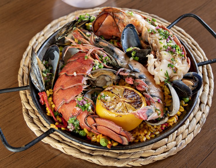 The show-stopping seafood paella from Talavera - JACKIE MERCANDETTI