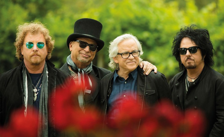 Toto's current lineup (from left): Joseph Williams, David Paich, Steve Porcaro, and Steve Lukather. - SONY MUSIC