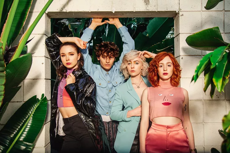 The Regrettes are scheduled to perform on Sunday, September 22, at Crescent Ballroom. - CLAIRE MARIE VOGEL